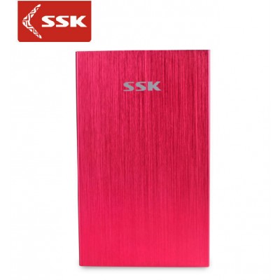 2.5" HDD BOX SSk SHE066 USB 2.0 with Write-Protect