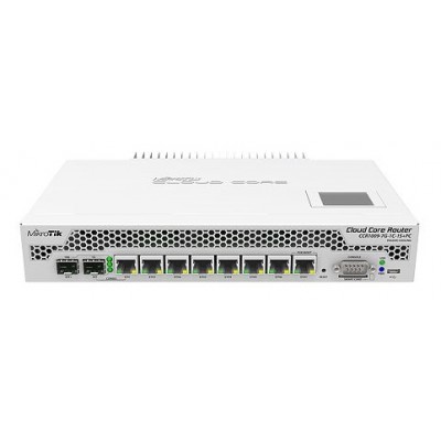 RouterBoard Mikrotik CCR1009-7G-1C-1S+PC Cloud Core Router