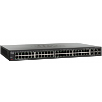 Cisco SF300-48 48-port 10/100 Managed Switch with Gigabit Uplinks 
