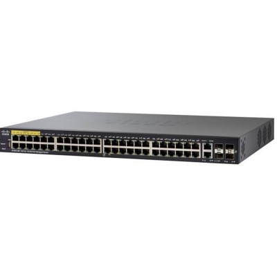 Cisco SF350-48P 48-Port 10/100 PoE Managed Switch