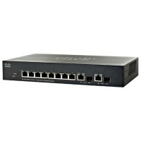 Cisco SF302-08PP 8-port 10/100 PoE+ Managed Switch 