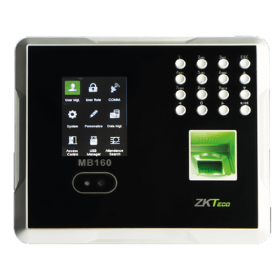 Zkteco​ MB160 Face and Fingerprint Biometric Reader and Acess Control